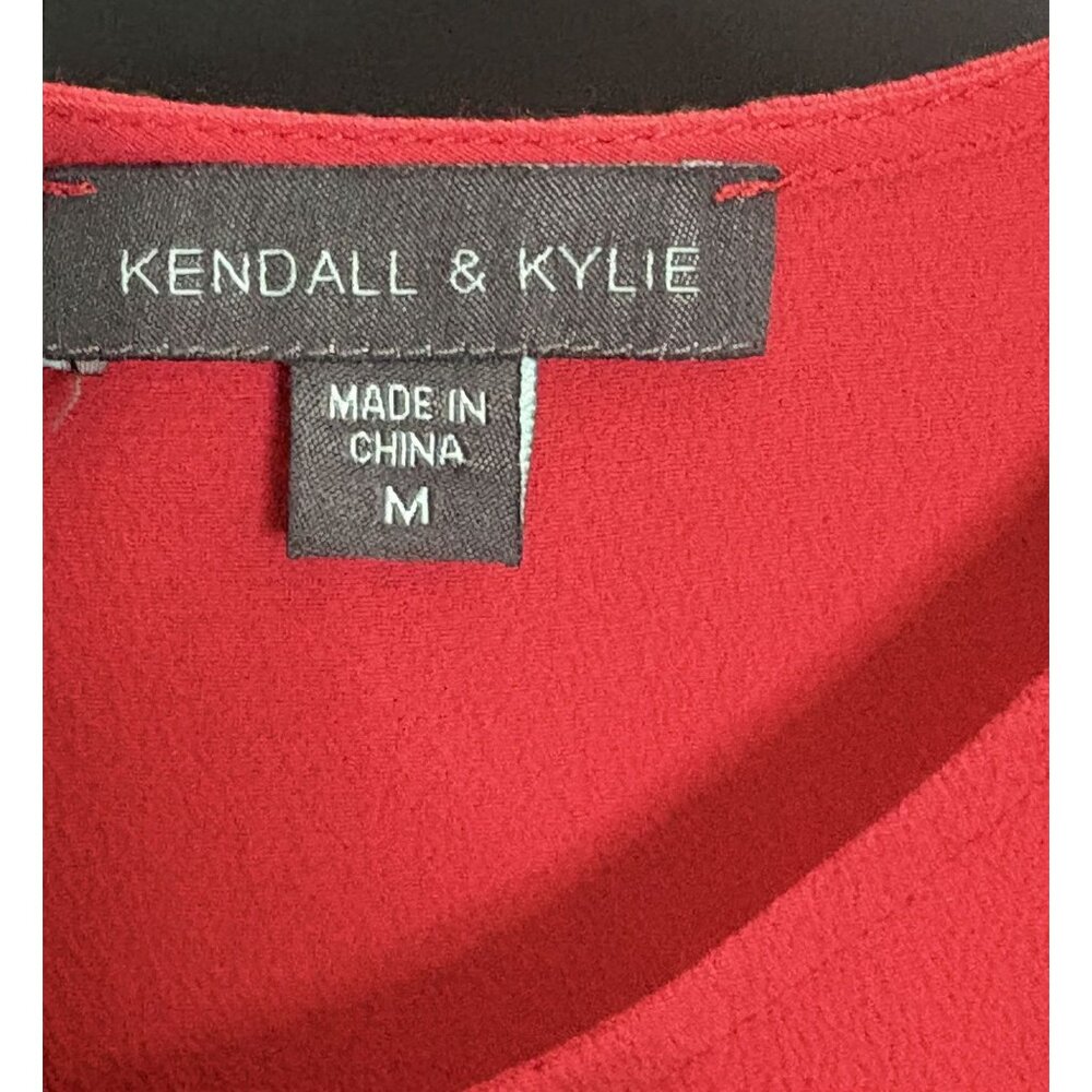 Kendra & Kylie Red Sexy Short Sleeve Heart Open Back Cutout Flowy Mini Dress - Picture 8 of 9